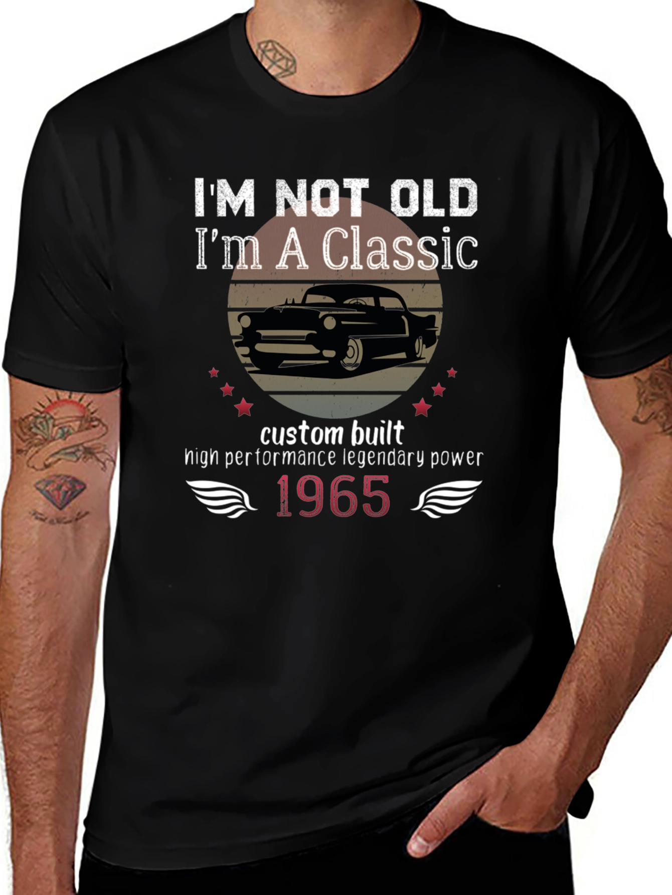 Classic Car T-Shirt - Im Not Old Im a Classic