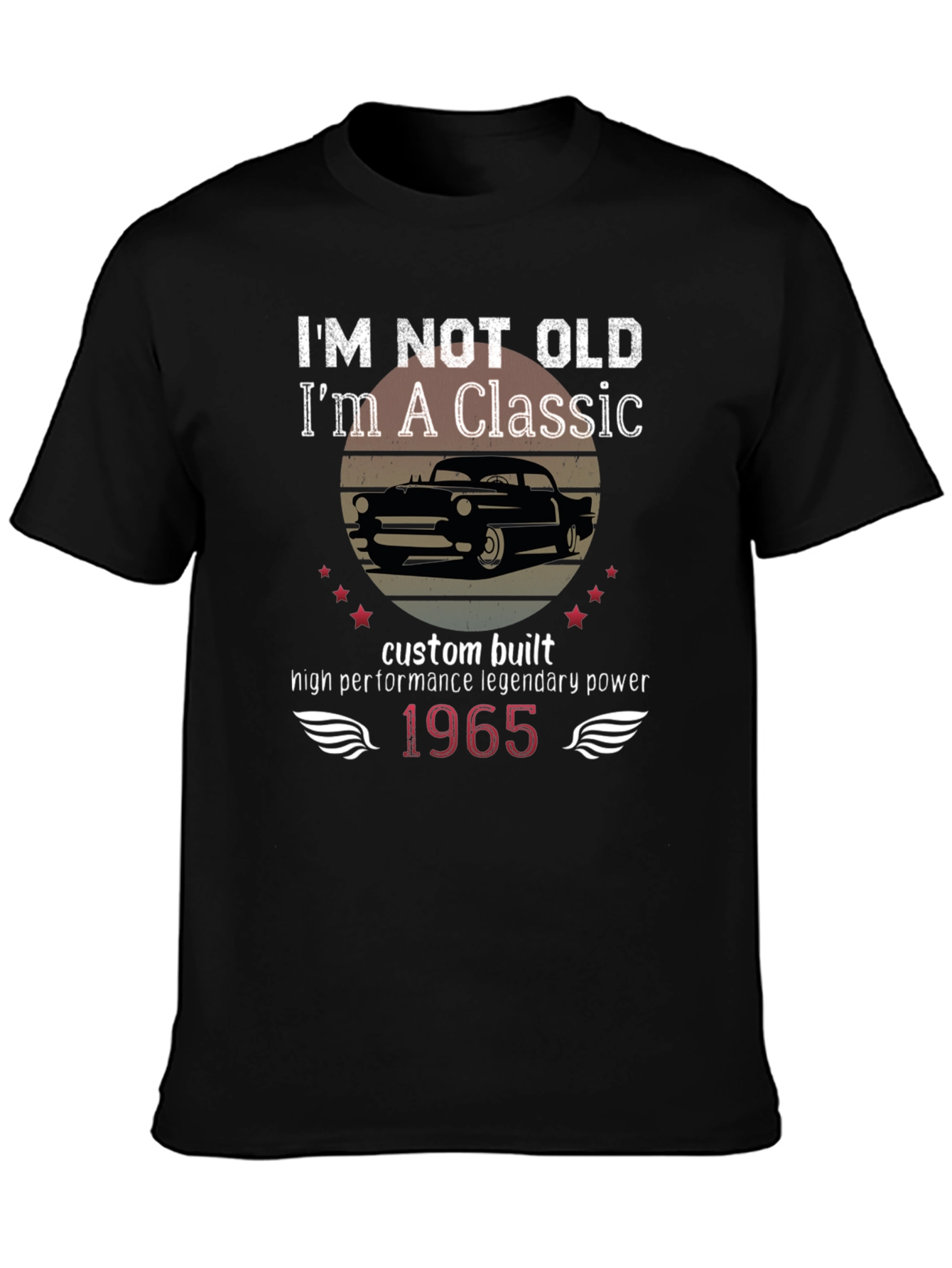Classic Car T-Shirt - Im Not Old Im a Classic