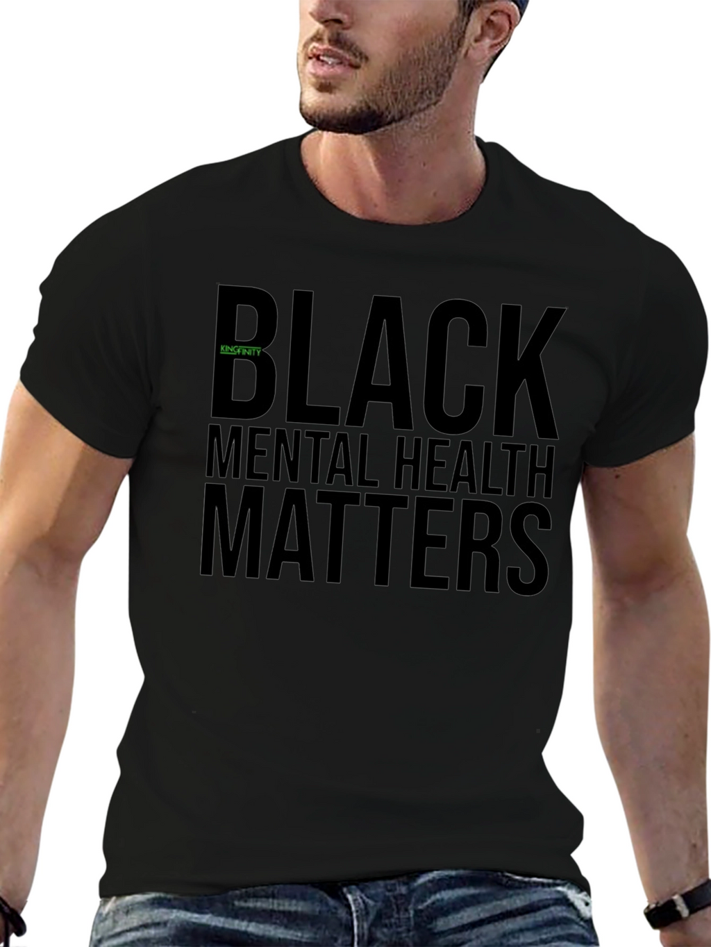 Black Mental Health Matters Graphic Tee
