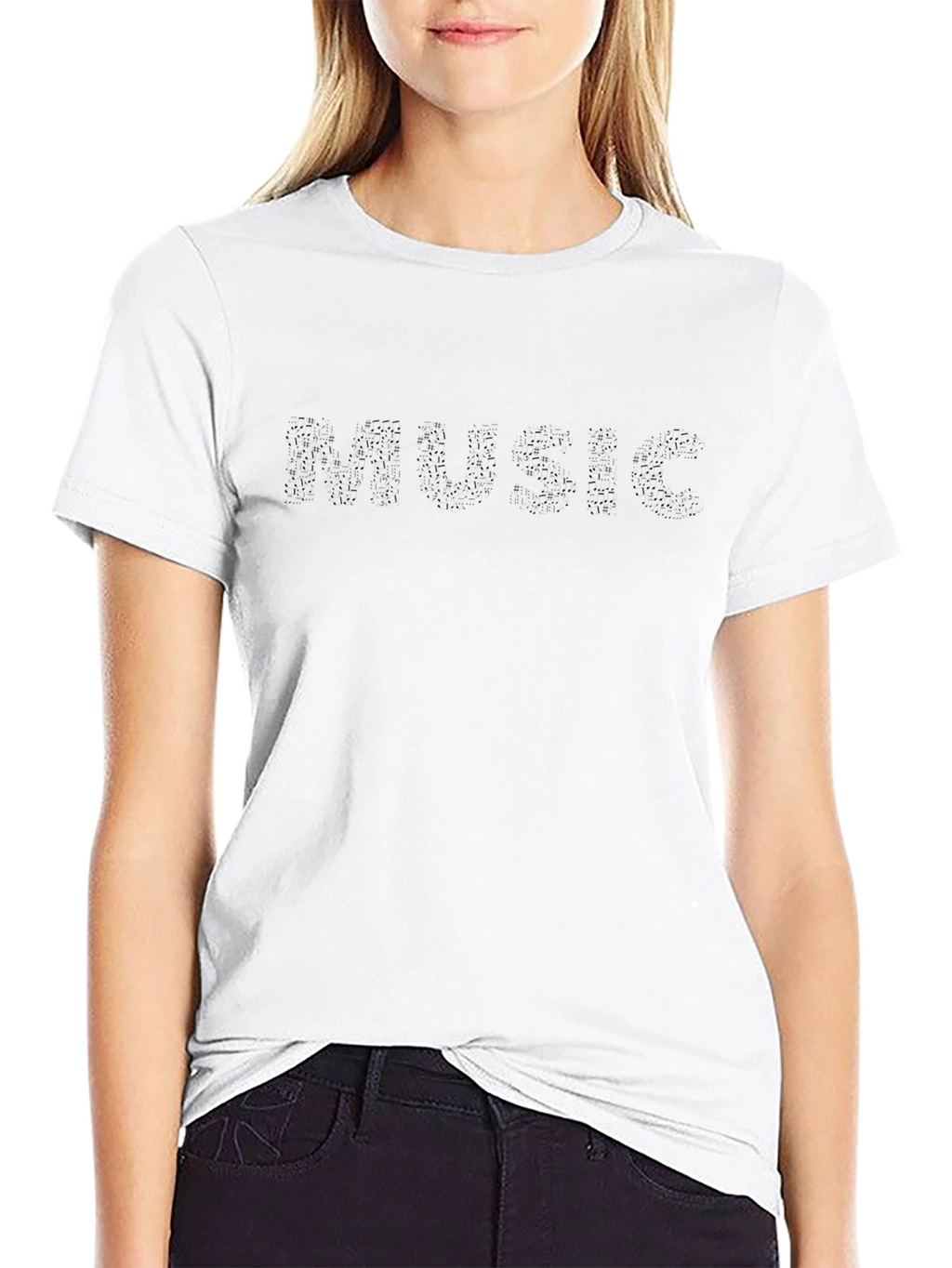 Black MUSIC Graphic Tee