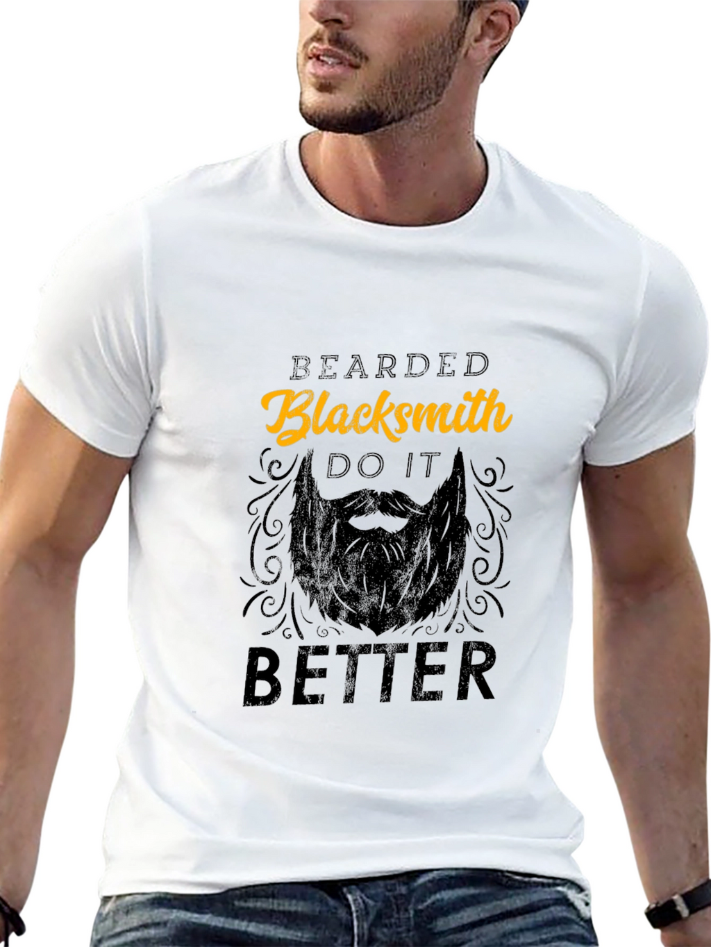 Bearded Blacksmith T-Shirt: Do It Better