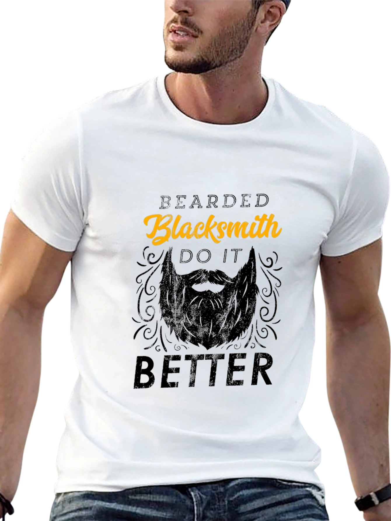 Bearded Blacksmith T-Shirt: Do It Better