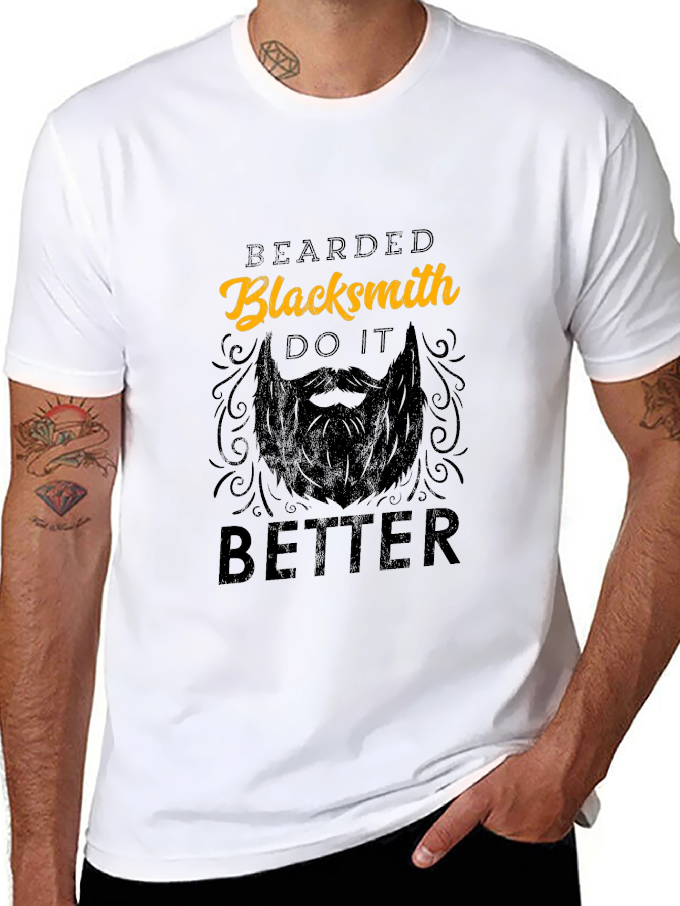 Bearded Blacksmith T-Shirt: Do It Better