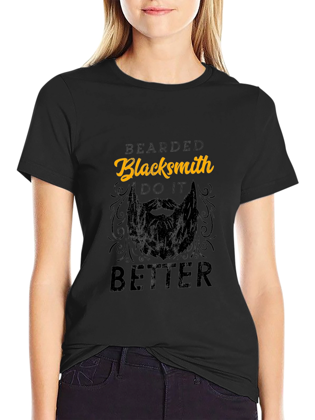Bearded Blacksmith T-Shirt: Do It Better