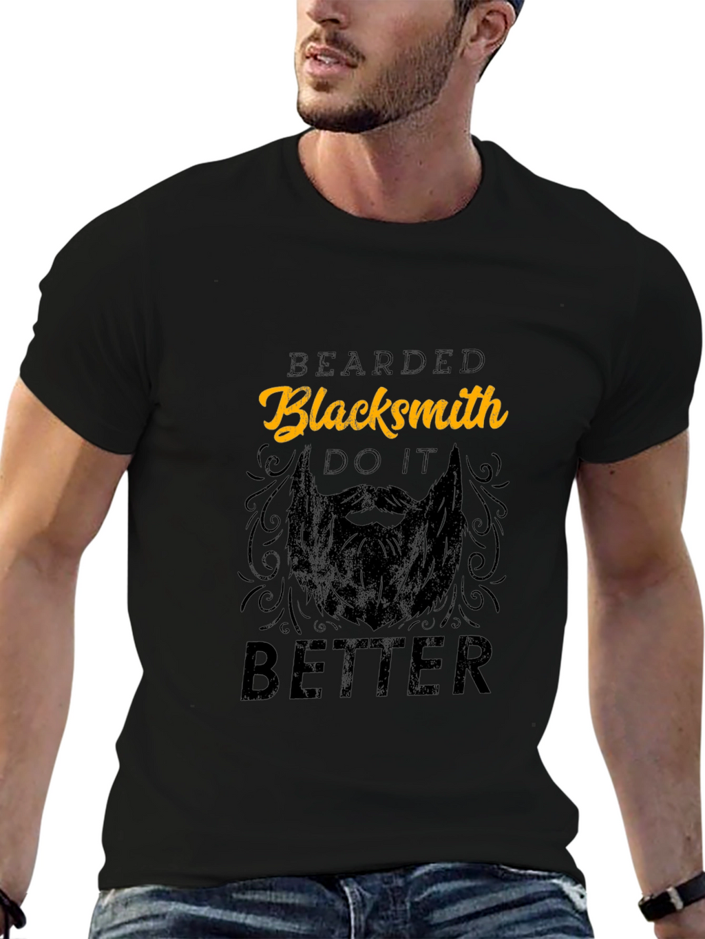 Bearded Blacksmith T-Shirt: Do It Better