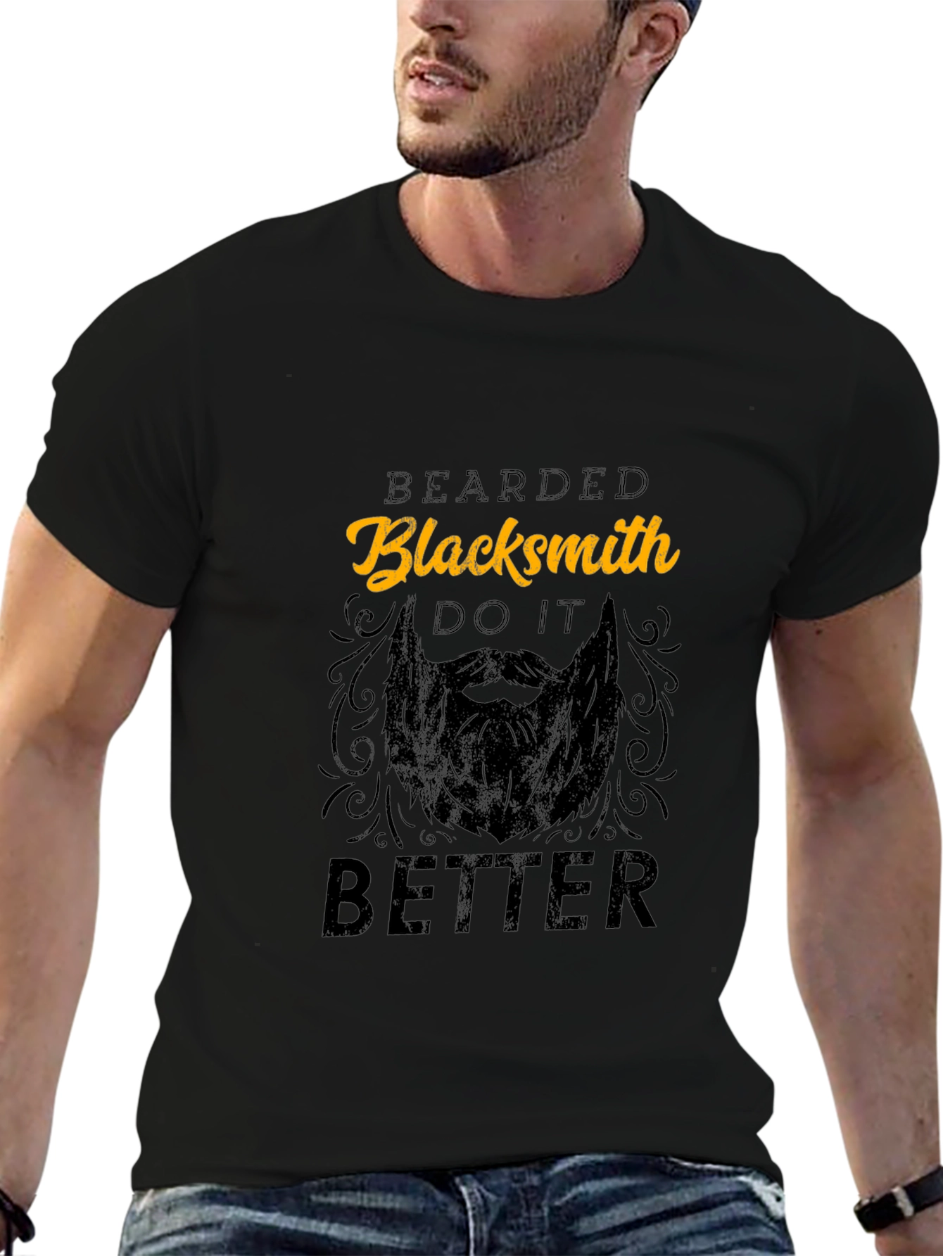 Bearded Blacksmith T-Shirt: Do It Better