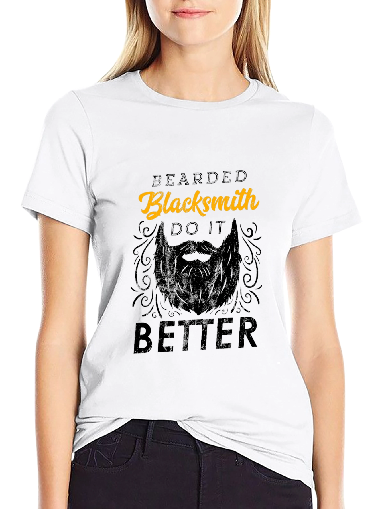 Bearded Blacksmith T-Shirt: Do It Better