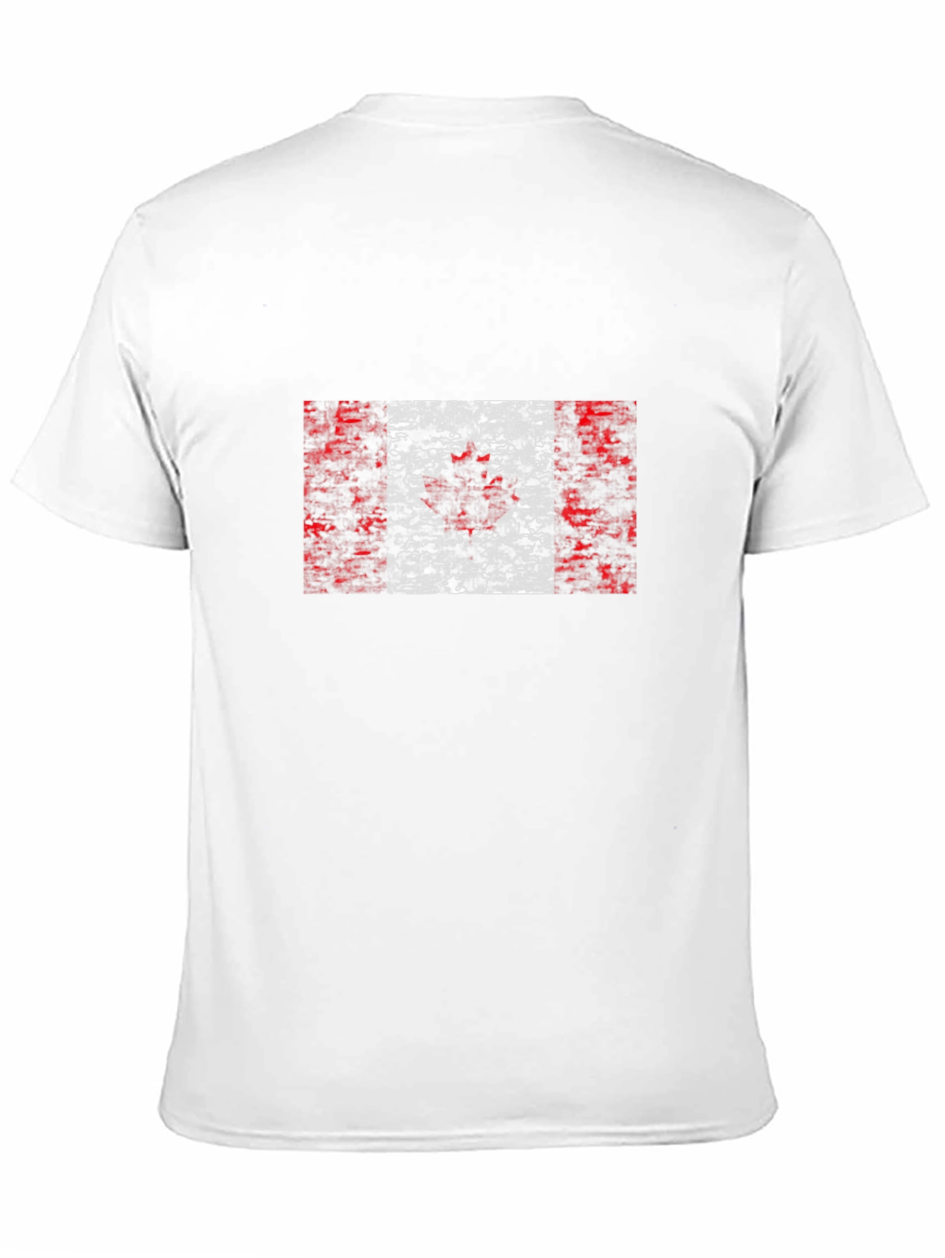 Canadian Flag Graphic Black T-Shirt