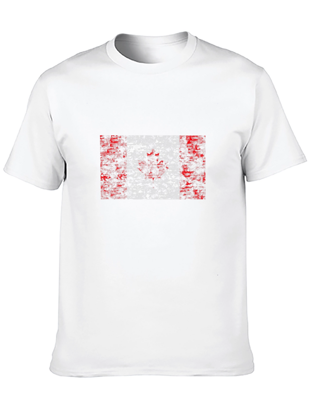 Canadian Flag Graphic Black T-Shirt