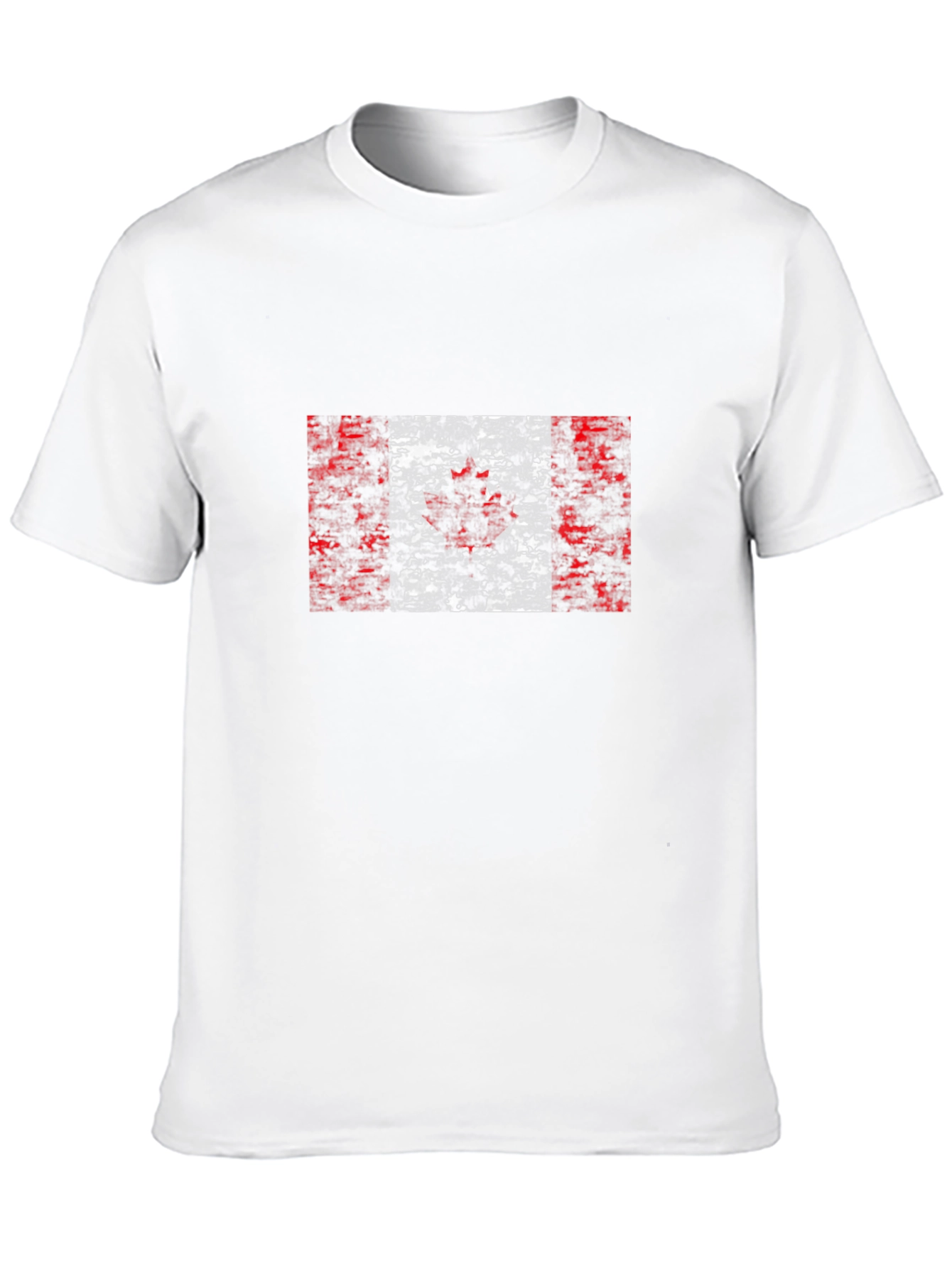 Canadian Flag Graphic Black T-Shirt