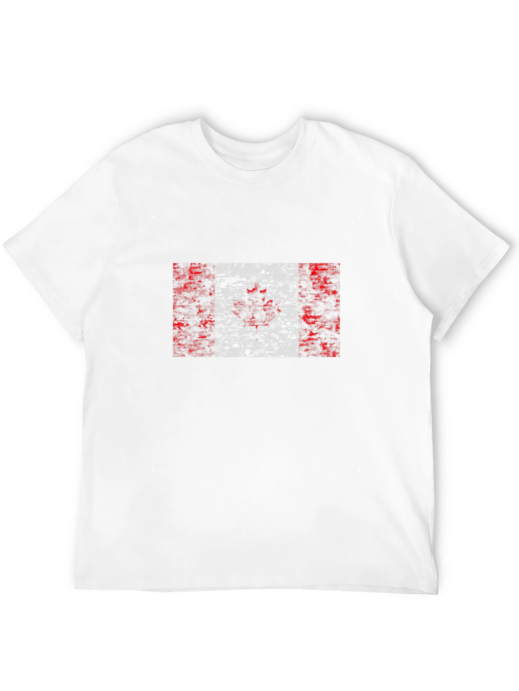 Canadian Flag Graphic Black T-Shirt