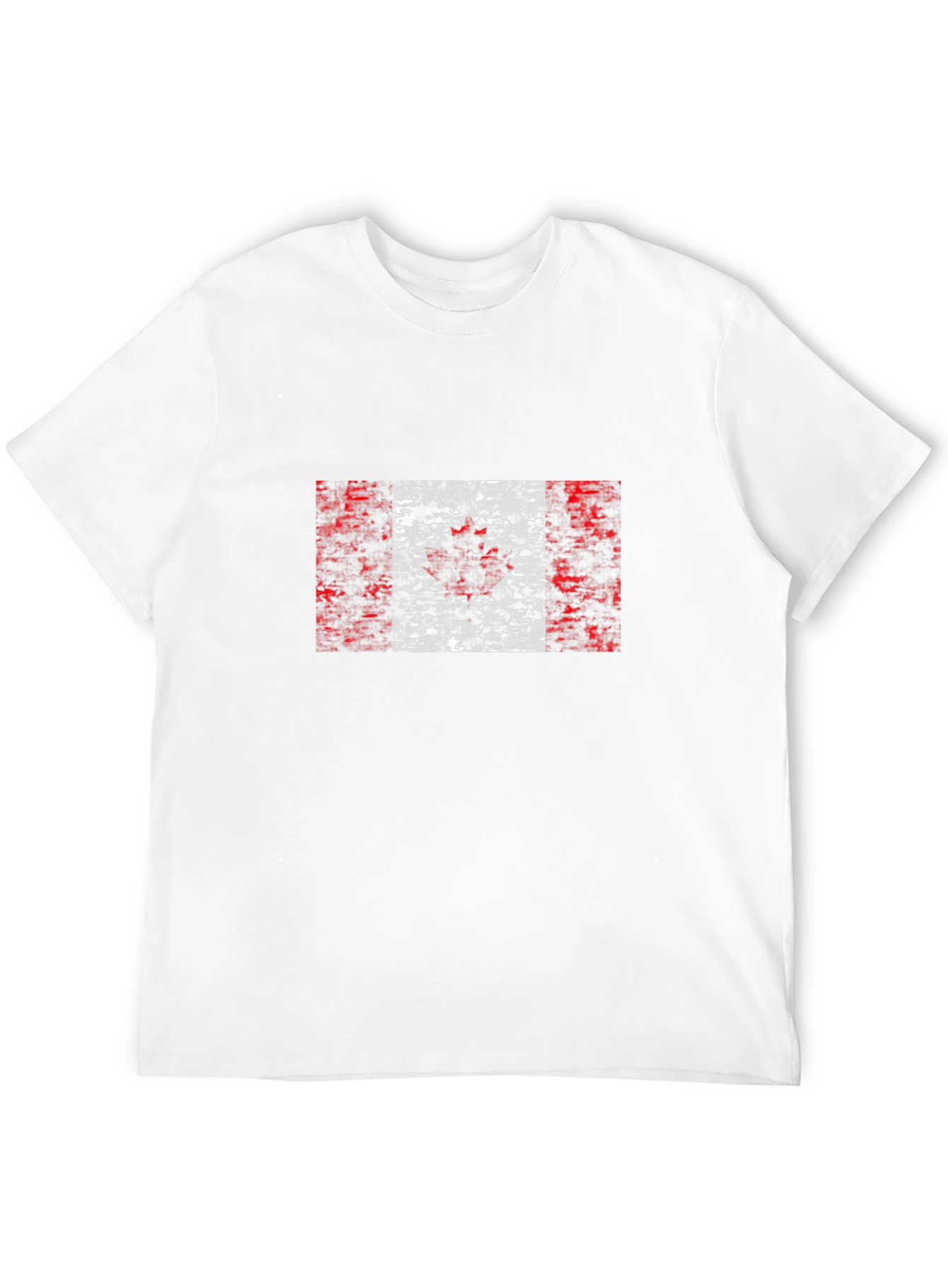 Canadian Flag Graphic Black T-Shirt