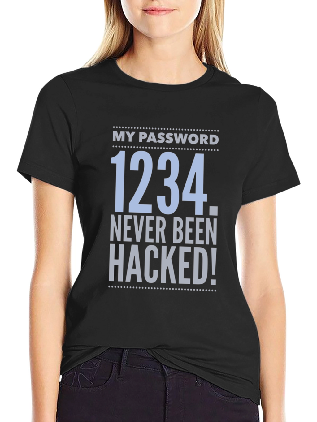 Funny Password Hacking T-Shirt