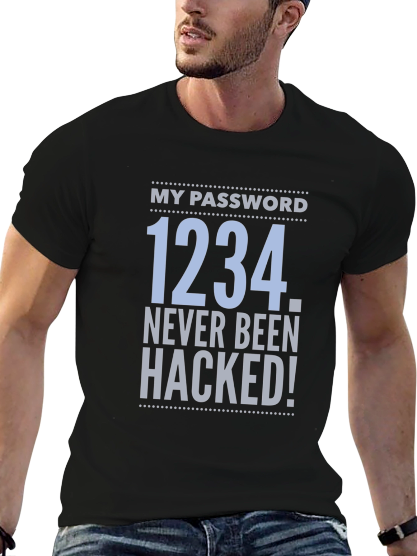 Funny Password Hacking T-Shirt