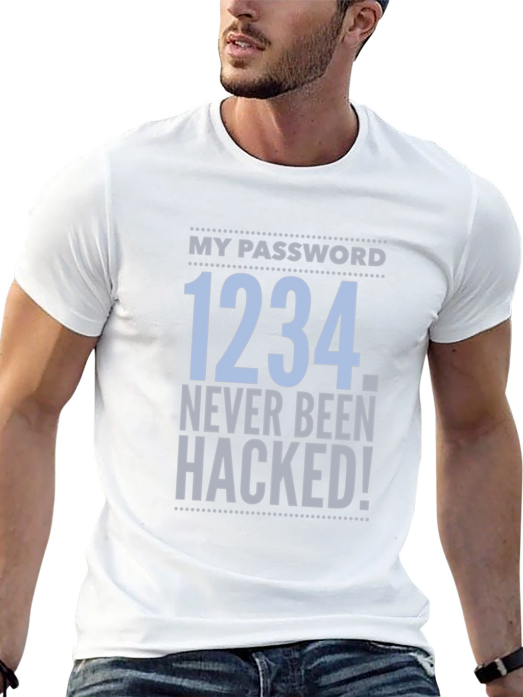 Funny Password Hacking T-Shirt