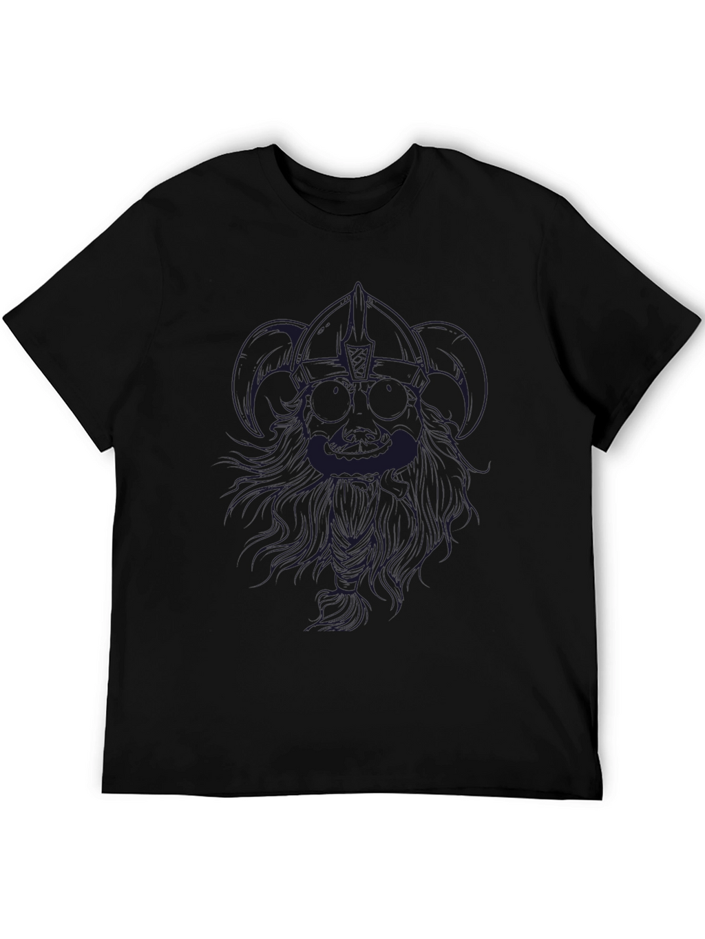 Dark Graphic Tee - Mens Crew Neck