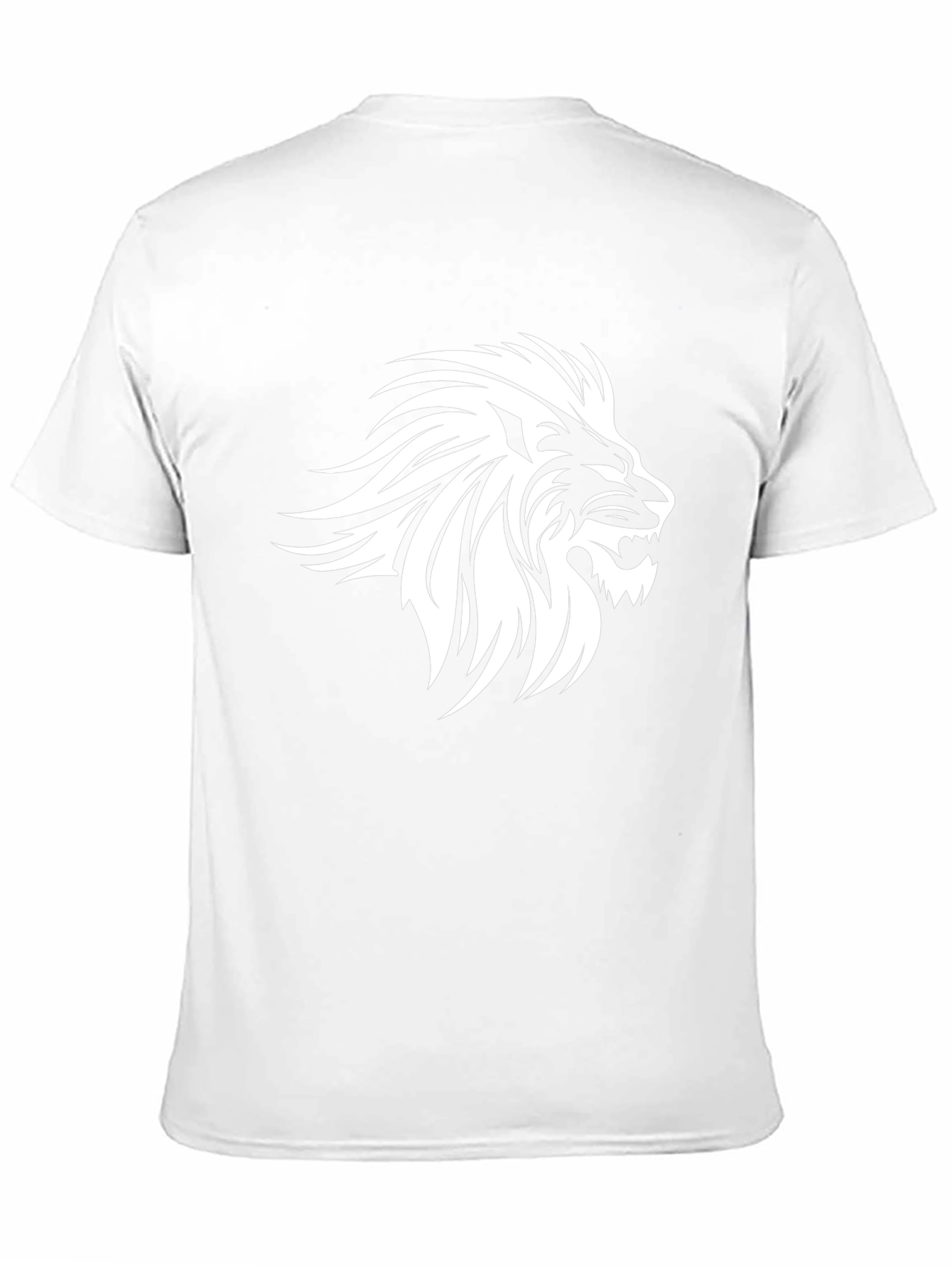 Lion Graphic Black T-Shirt