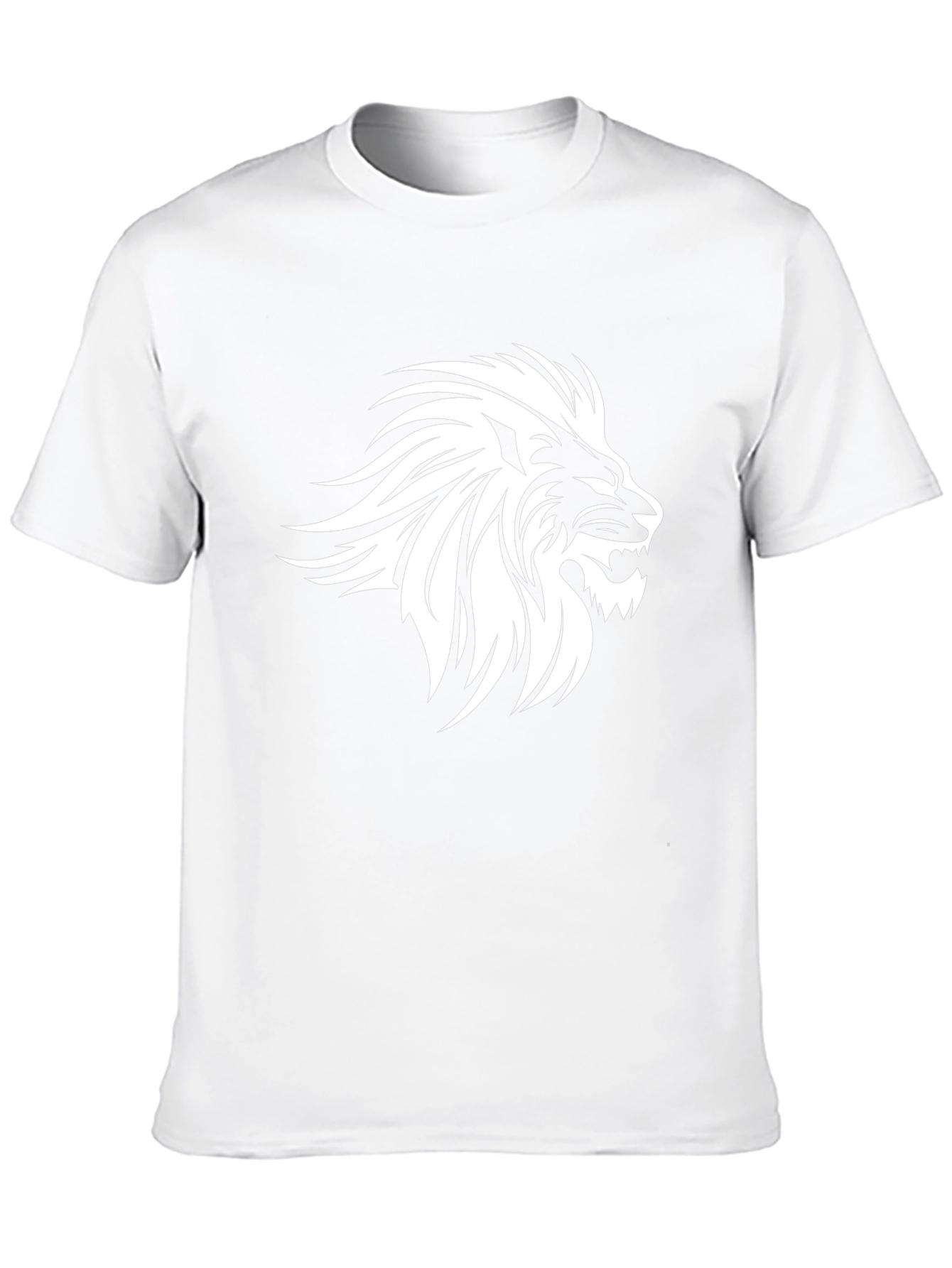 Lion Graphic Black T-Shirt