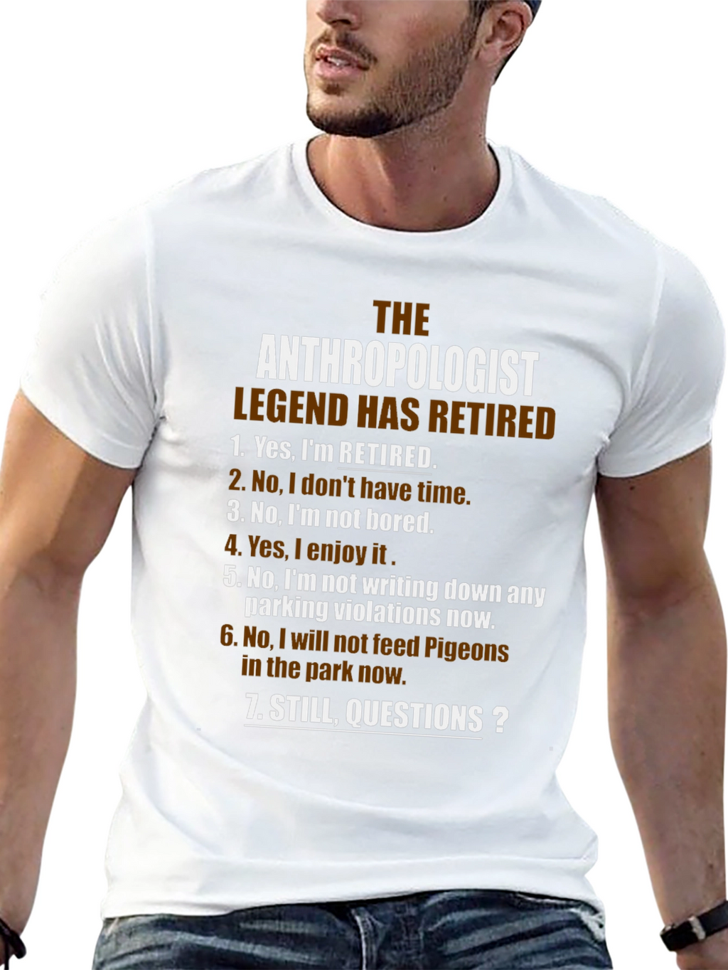 The Anthropologist Legend Retired Black T-Shirt