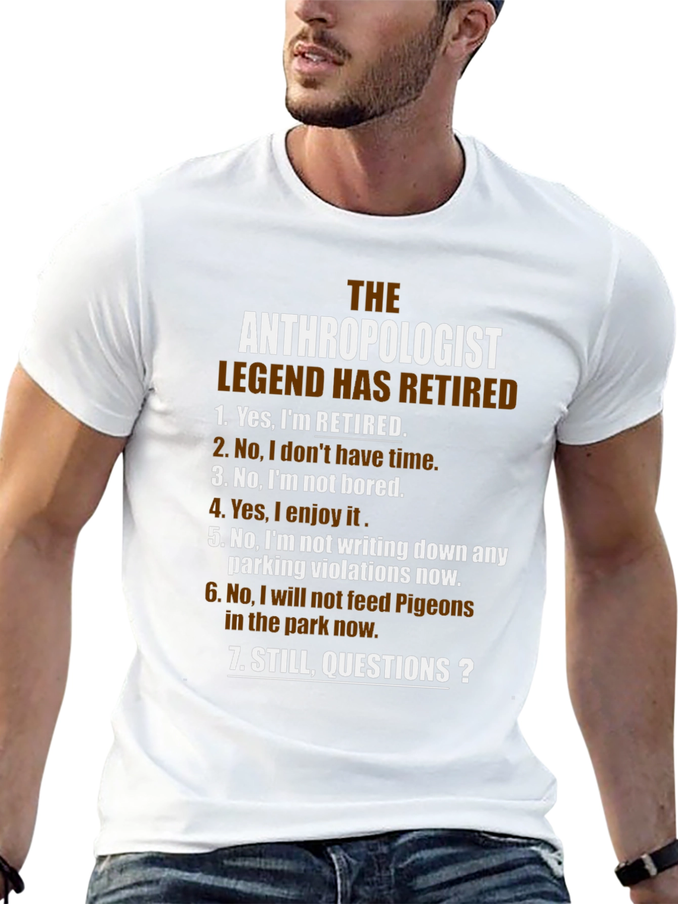 The Anthropologist Legend Retired Black T-Shirt