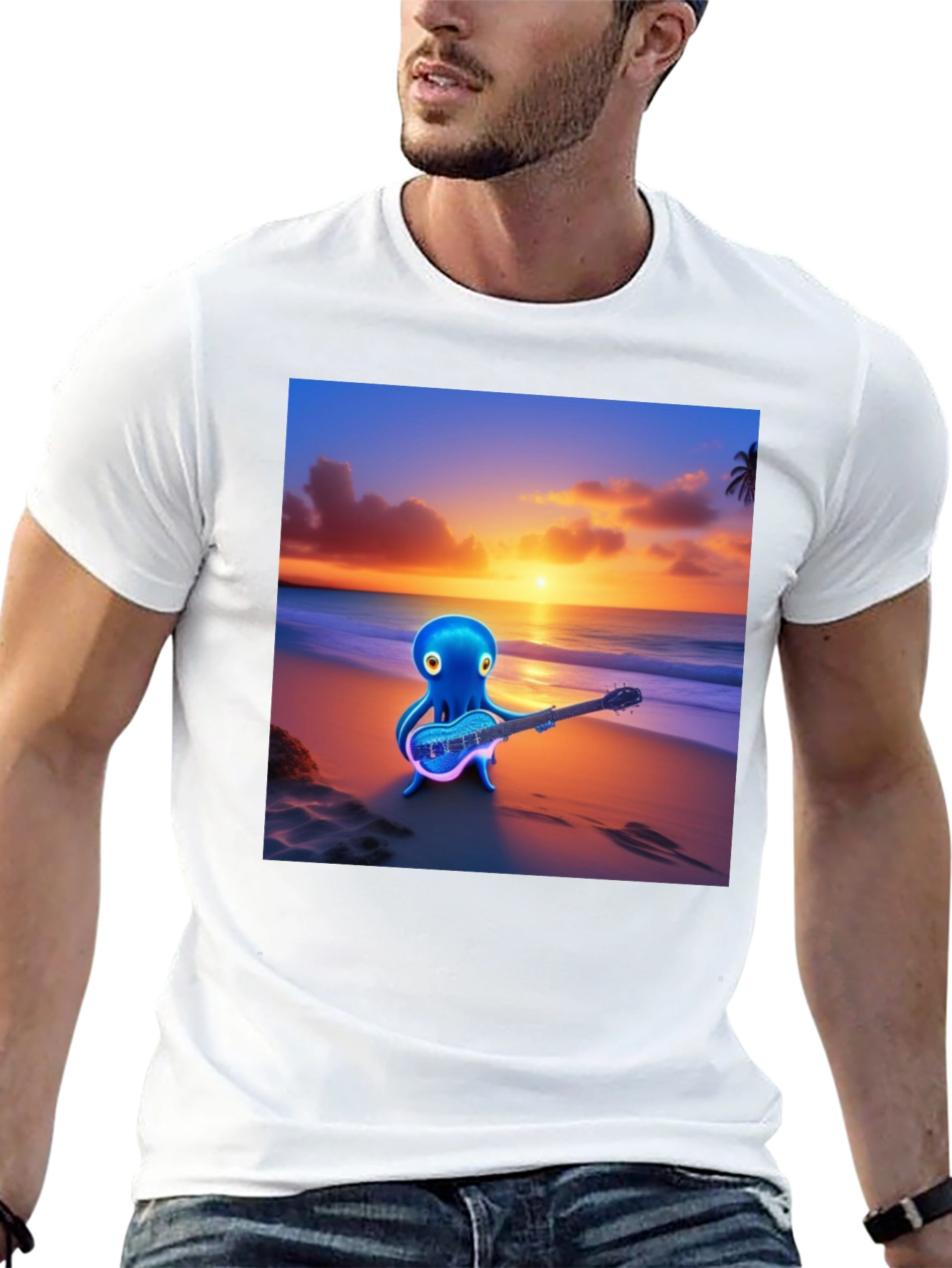 Octopus Guitarist T-Shirt