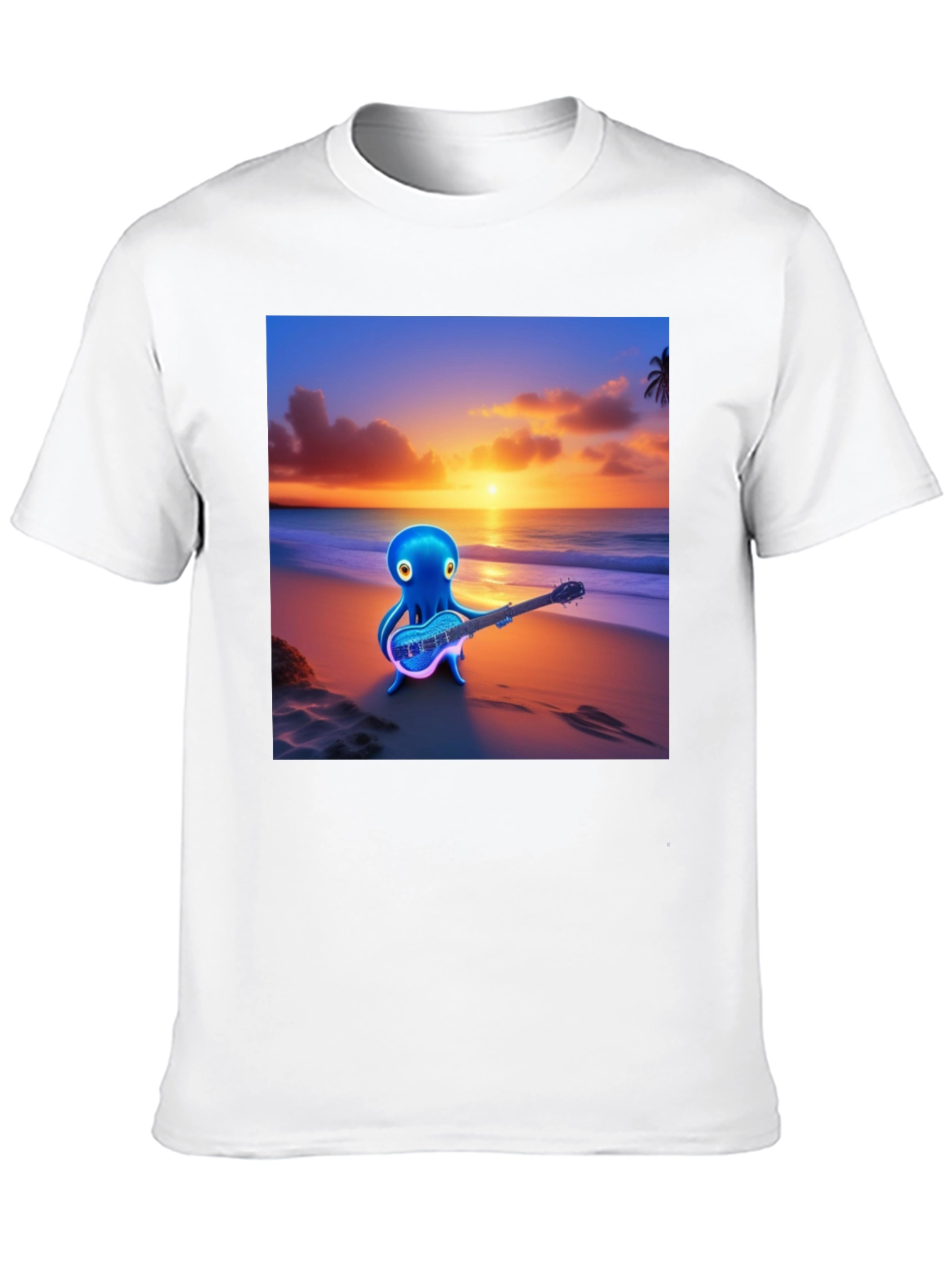 Octopus Guitarist T-Shirt