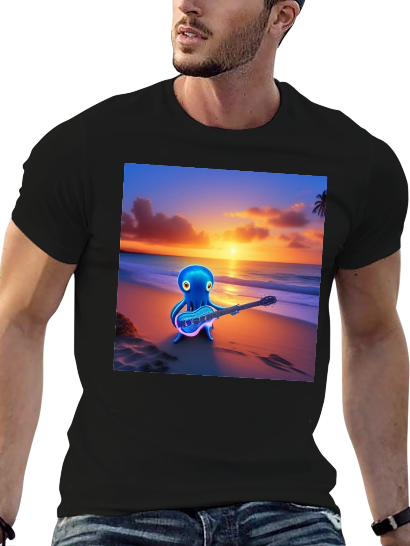 Octopus Guitarist T-Shirt