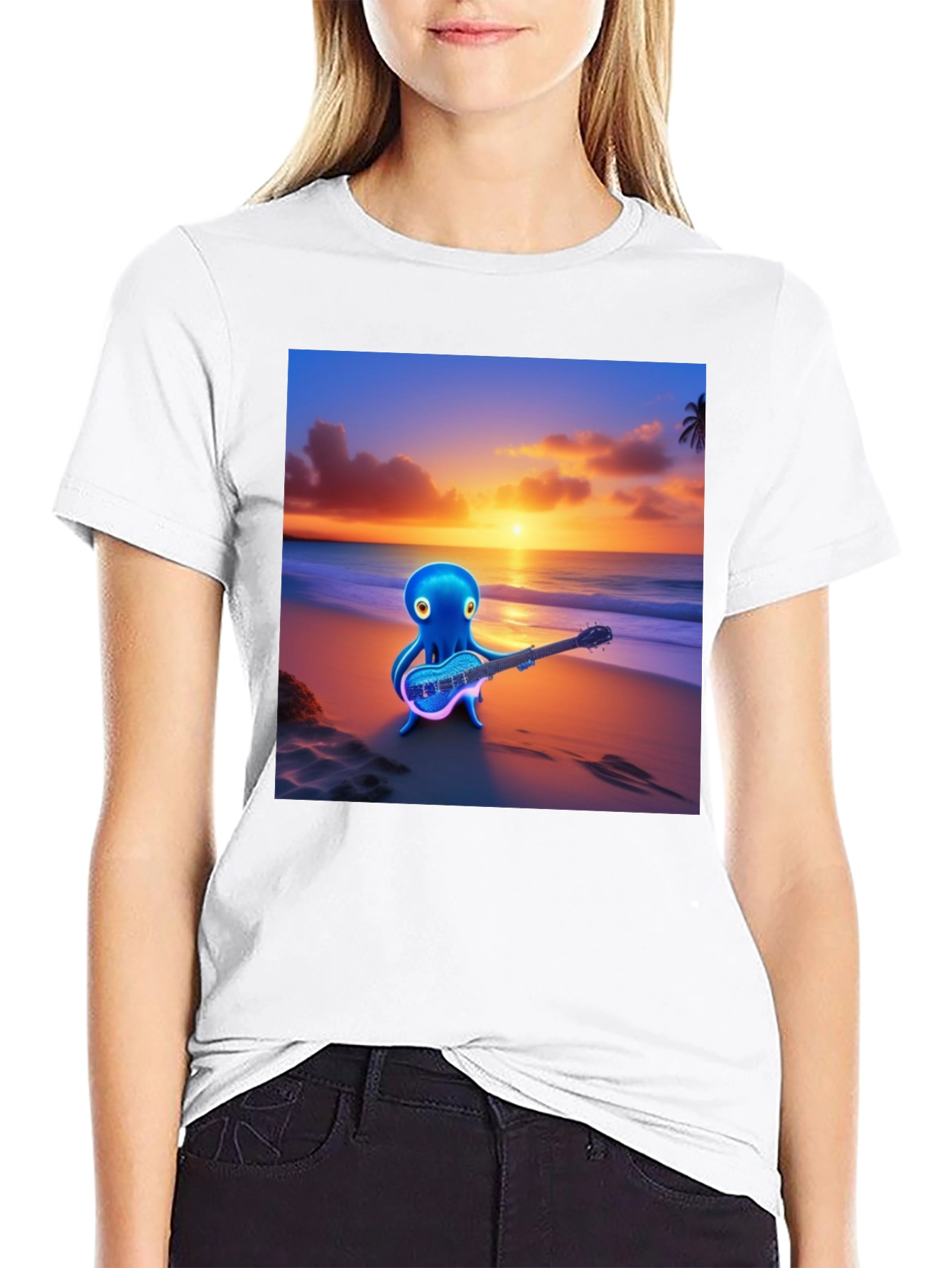 Octopus Guitarist T-Shirt