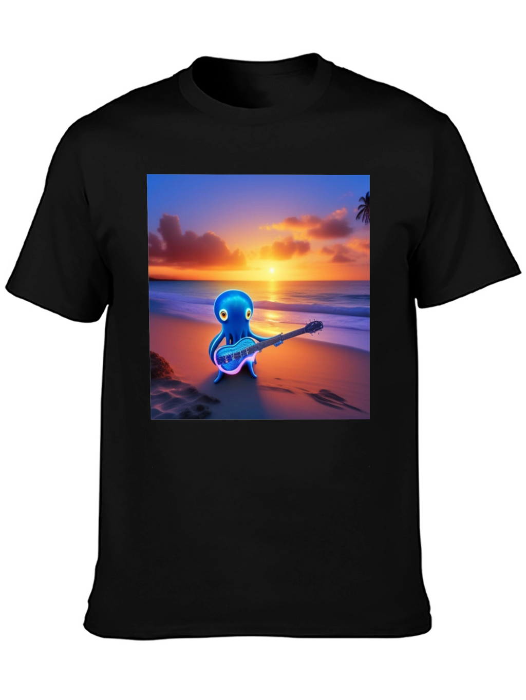 Octopus Guitarist T-Shirt