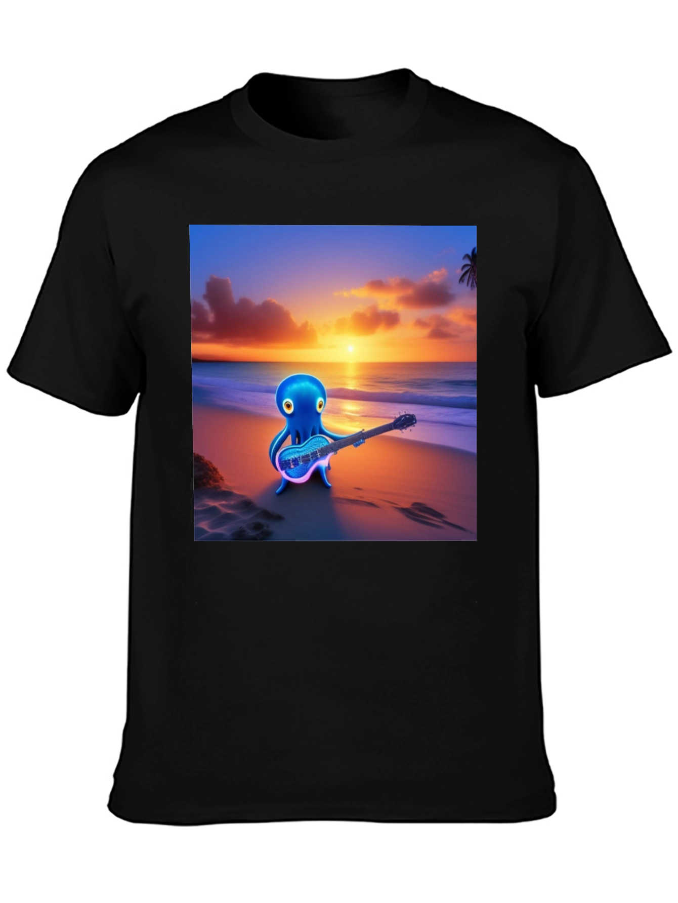 Octopus Guitarist T-Shirt