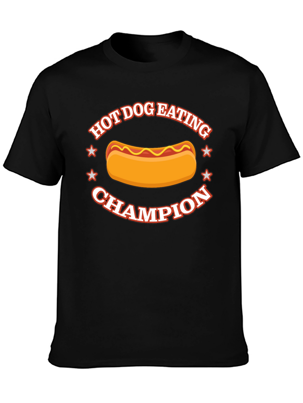 Hot Dog Eating Champion Graphic Tee