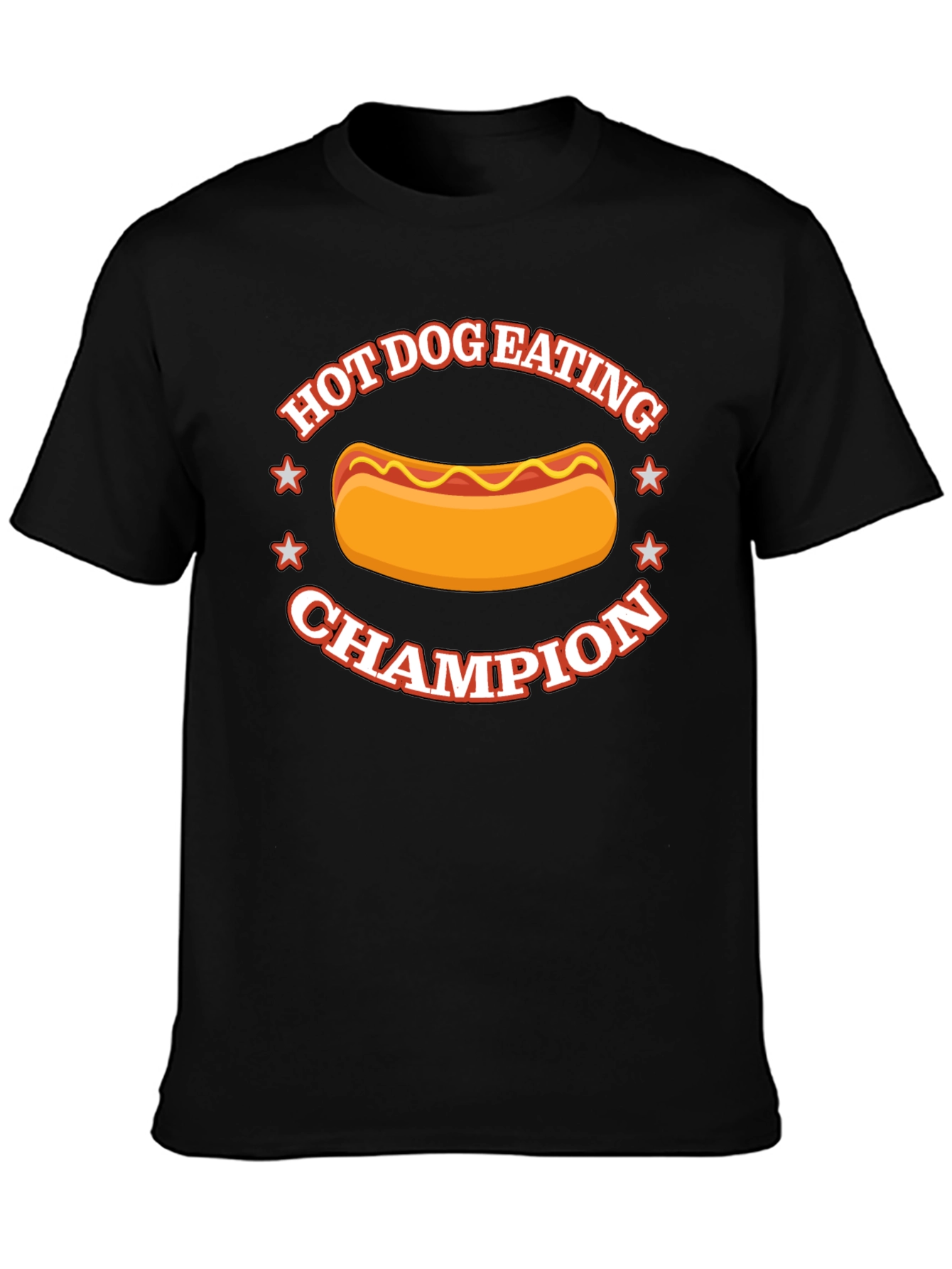 Hot Dog Eating Champion Graphic Tee
