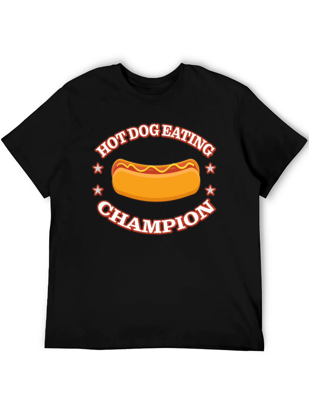 Hot Dog Eating Champion Graphic Tee