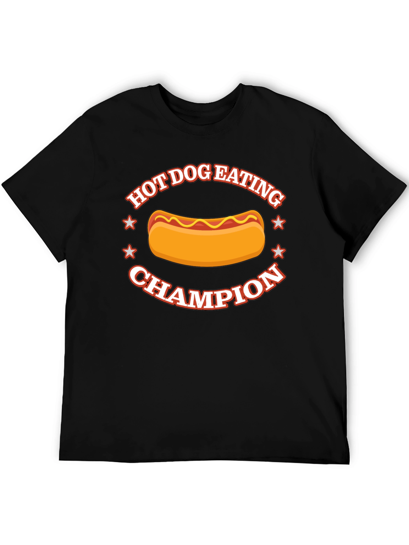 Hot Dog Eating Champion Graphic Tee