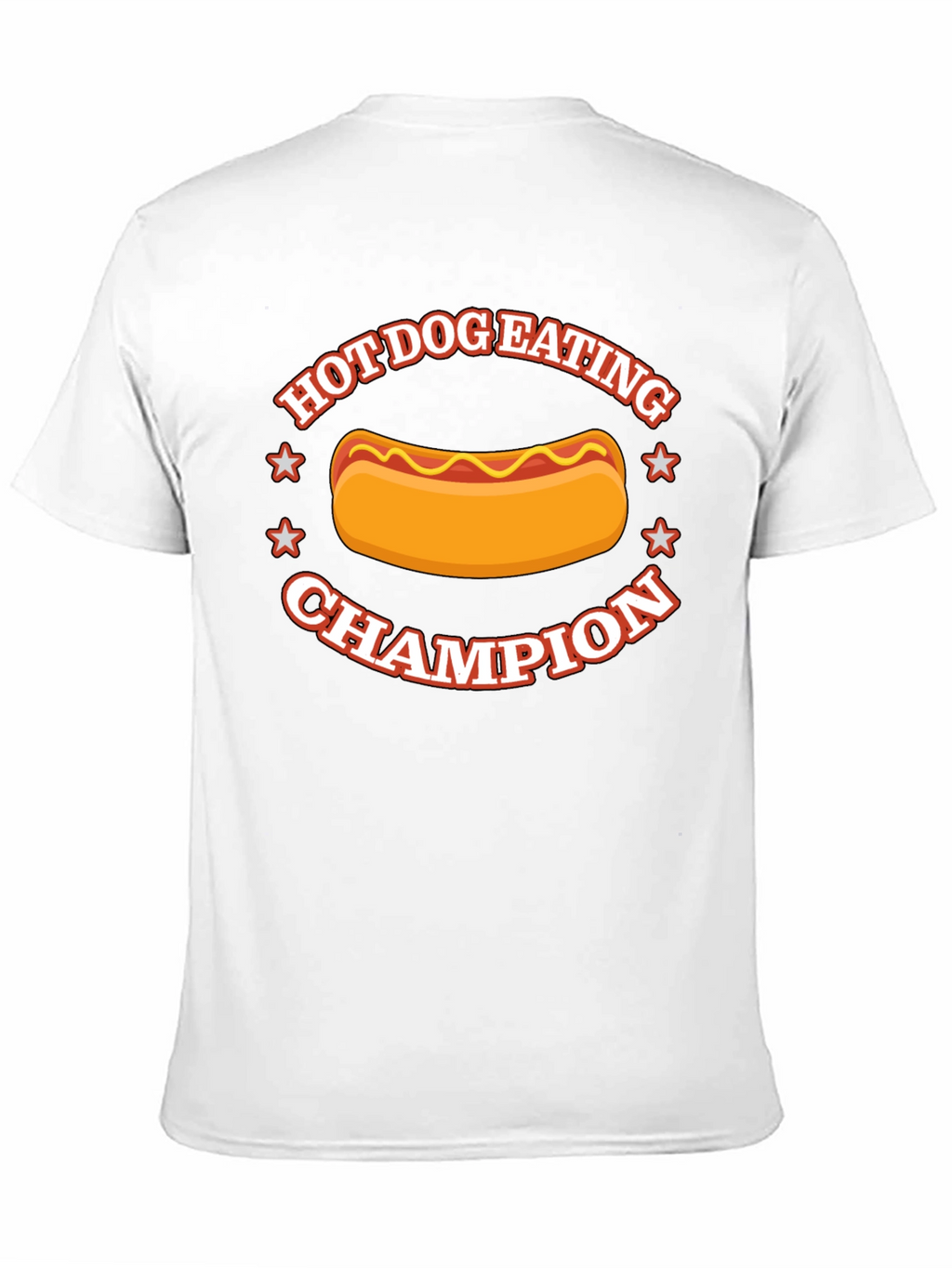Hot Dog Eating Champion Graphic Tee