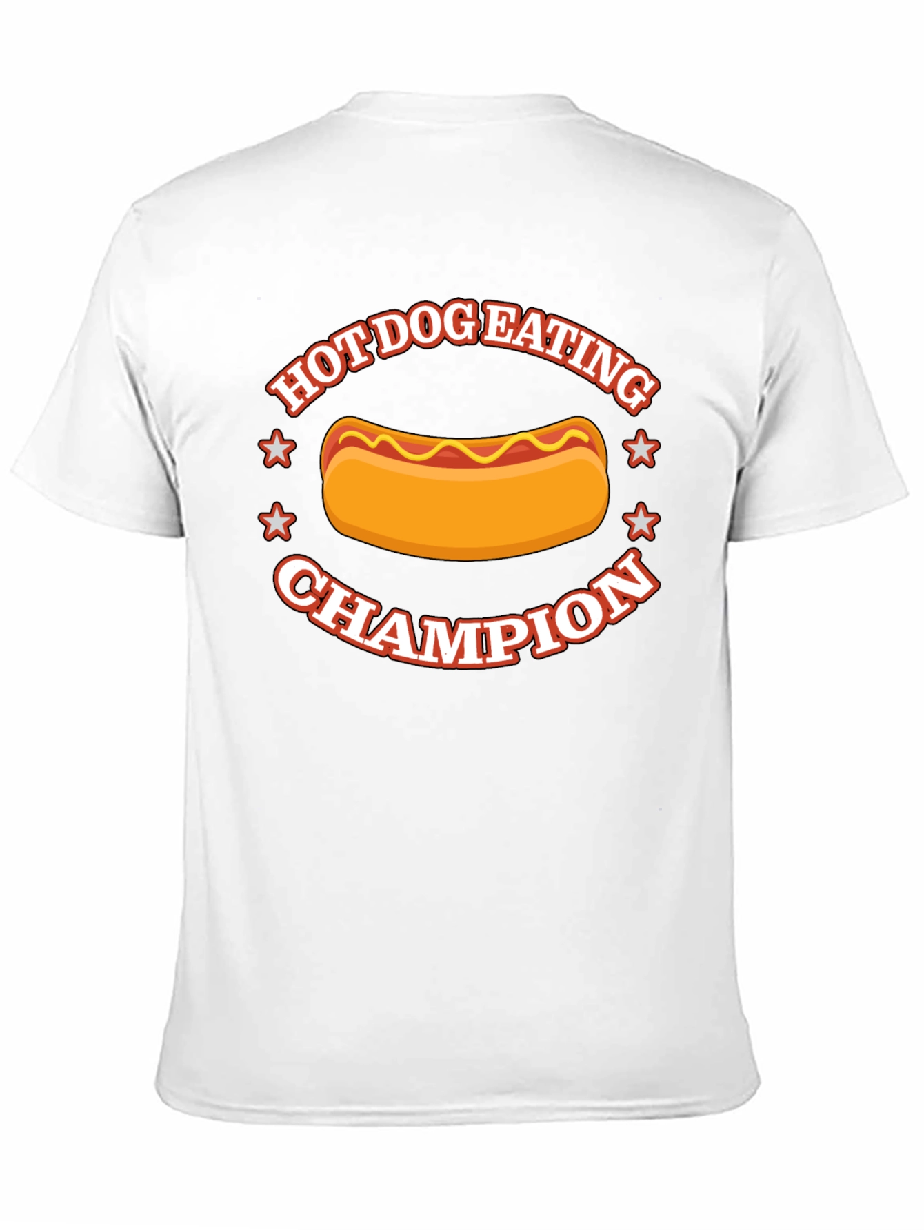 Hot Dog Eating Champion Graphic Tee