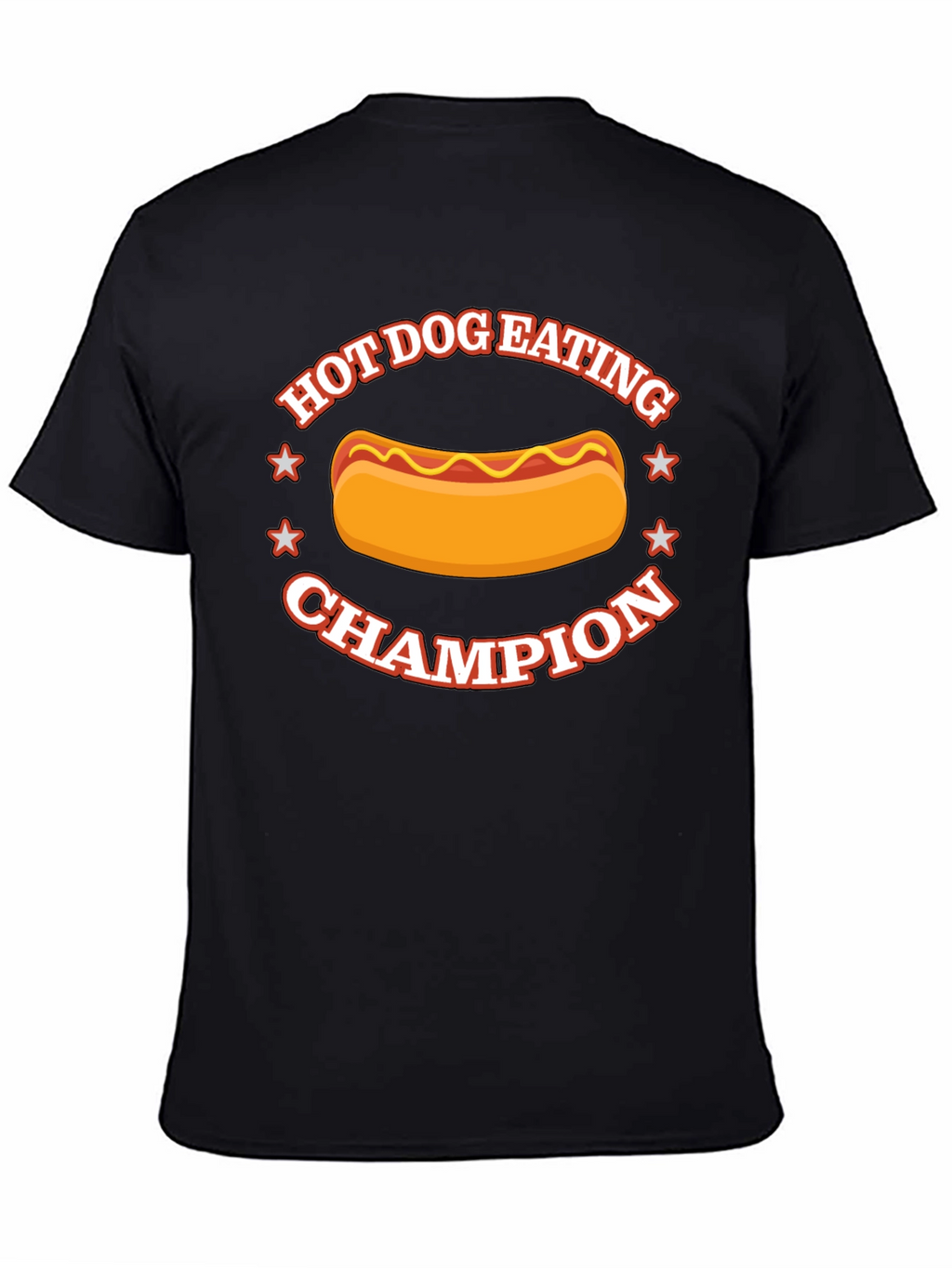 Hot Dog Eating Champion Graphic Tee