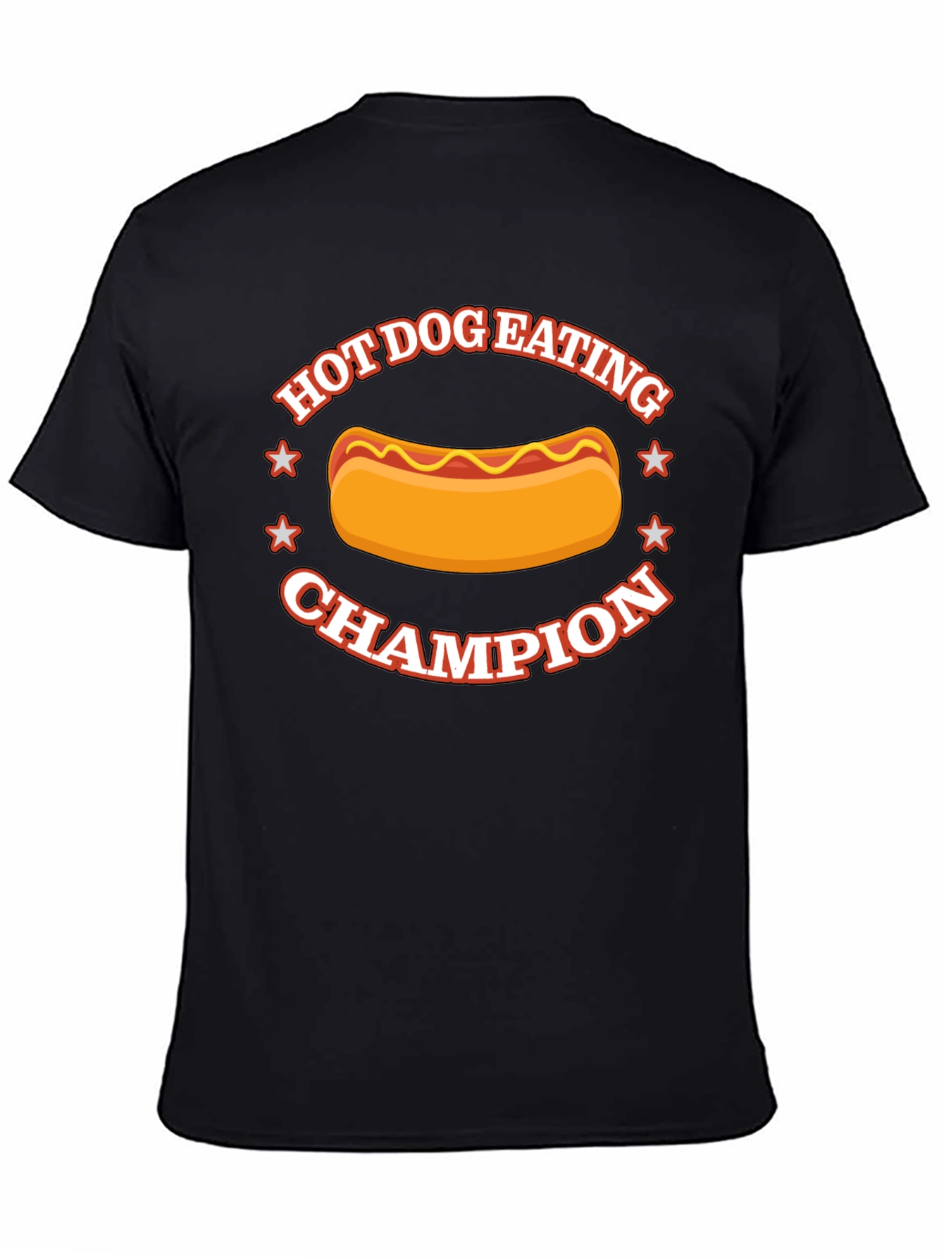 Hot Dog Eating Champion Graphic Tee