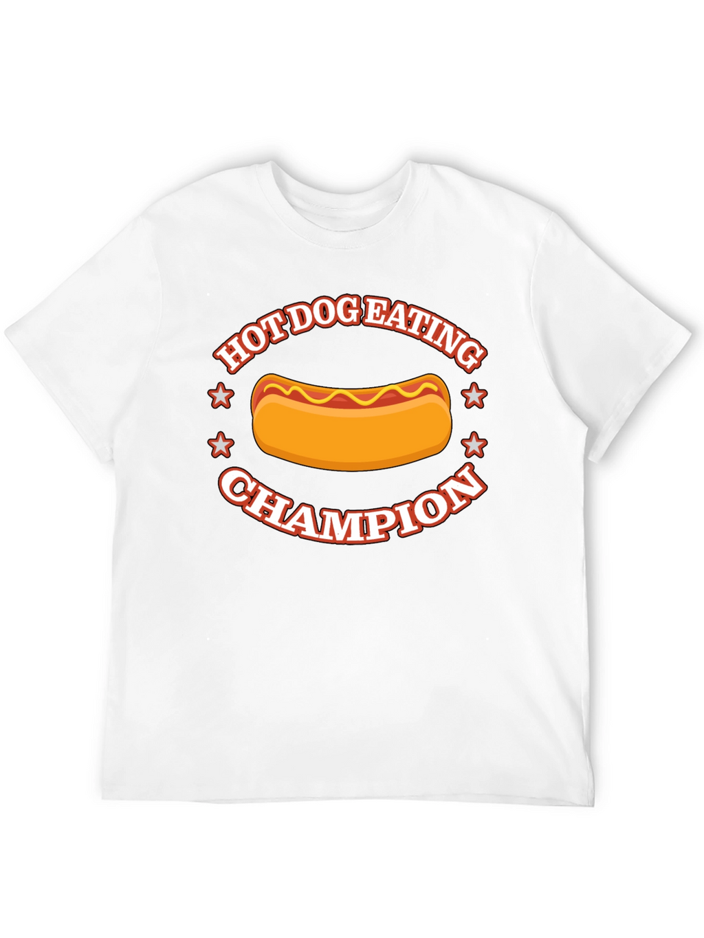 Hot Dog Eating Champion Graphic Tee