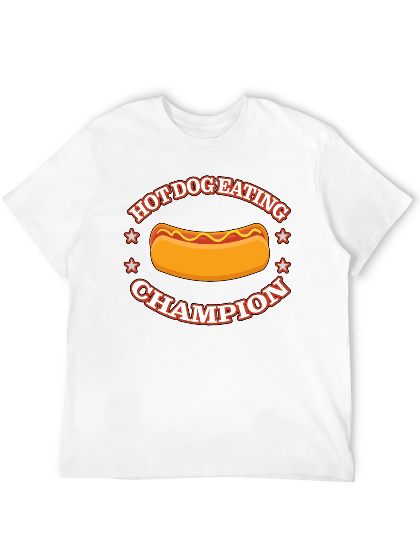 Hot Dog Eating Champion Graphic Tee