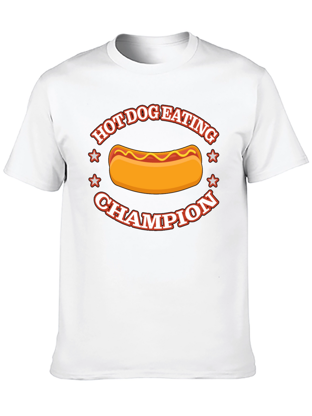 Hot Dog Eating Champion Graphic Tee