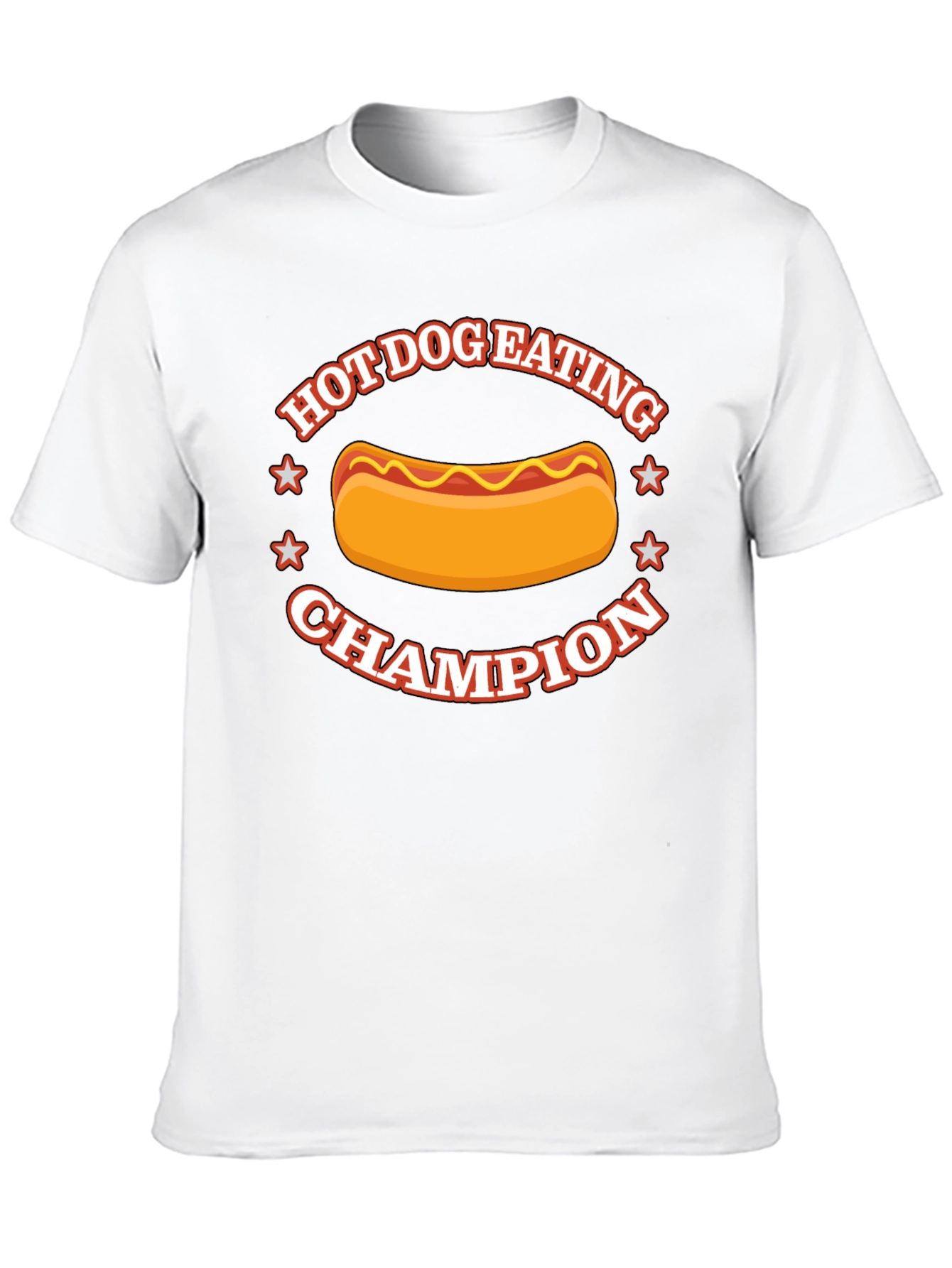 Hot Dog Eating Champion Graphic Tee