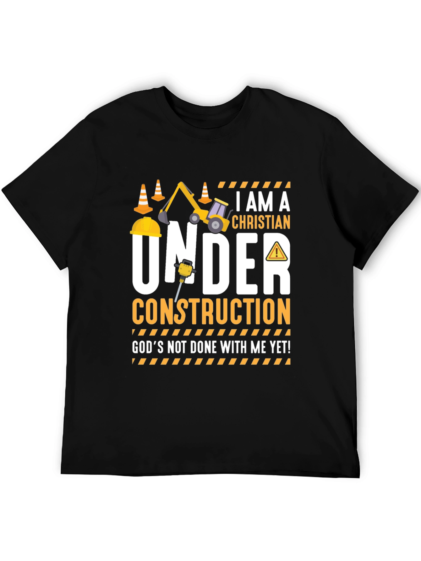 I am a Christian Under Construction T-Shirt