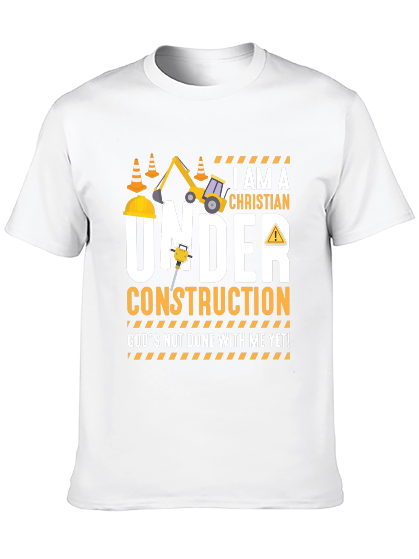 I am a Christian Under Construction T-Shirt