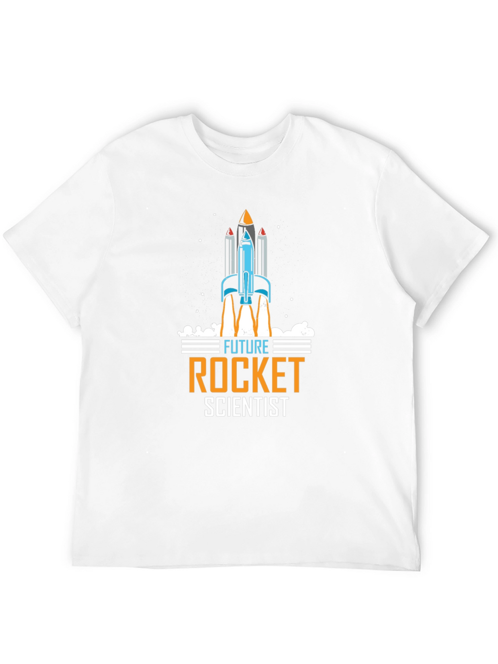 Future Rocket Scientist Graphic T-Shirt - Black