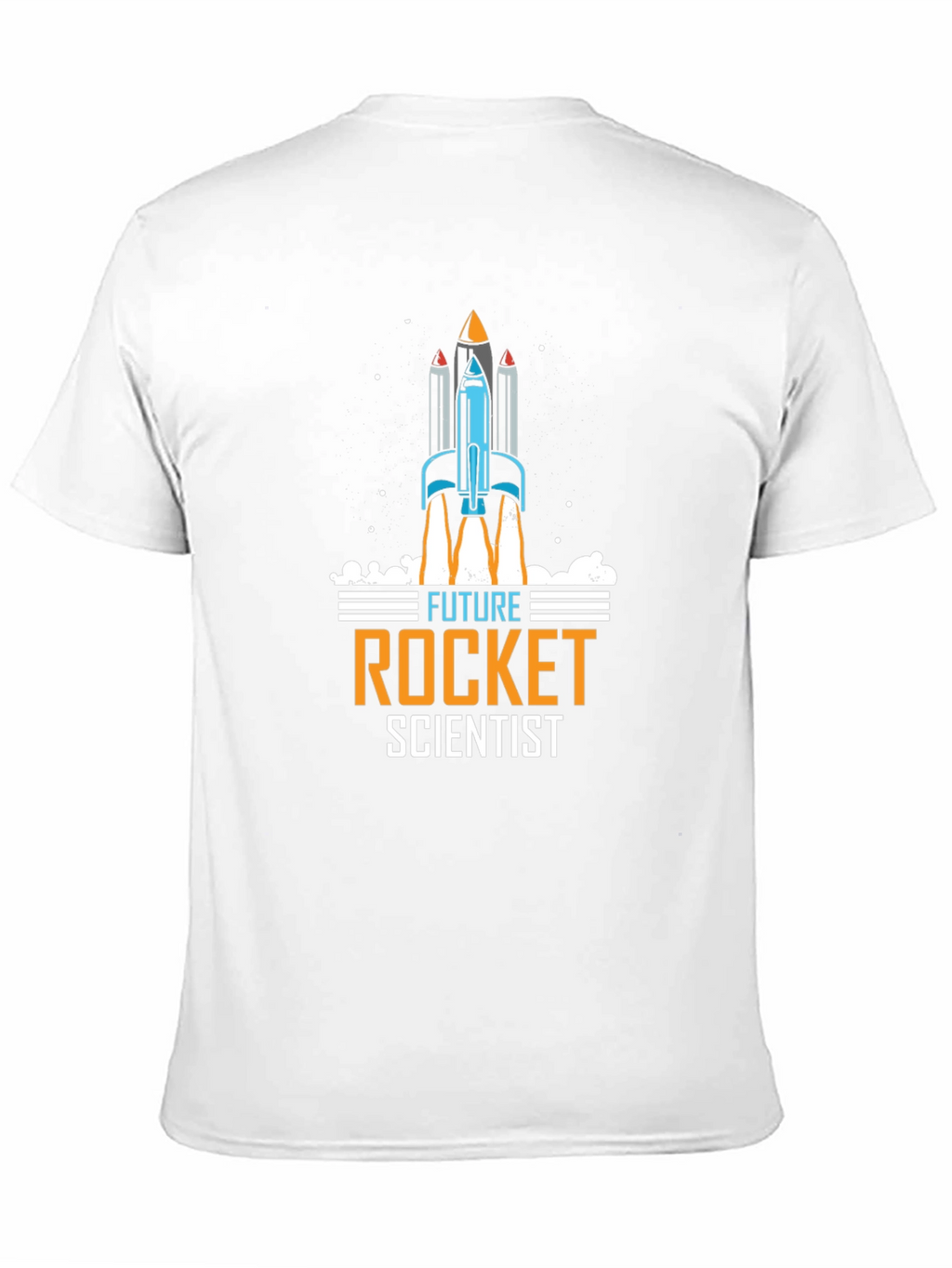 Future Rocket Scientist Graphic T-Shirt - Black
