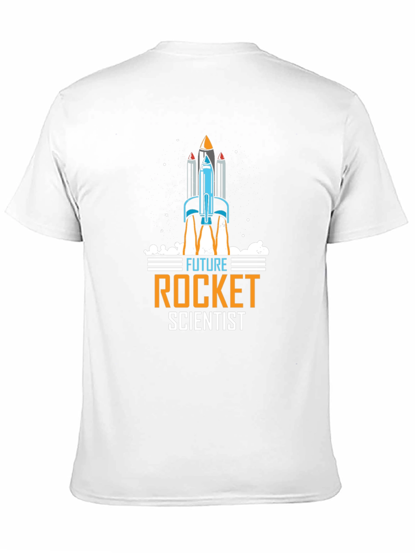 Future Rocket Scientist Graphic T-Shirt - Black