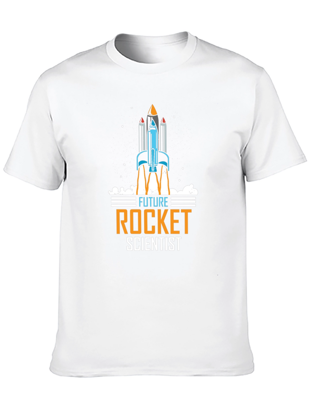 Future Rocket Scientist Graphic T-Shirt - Black