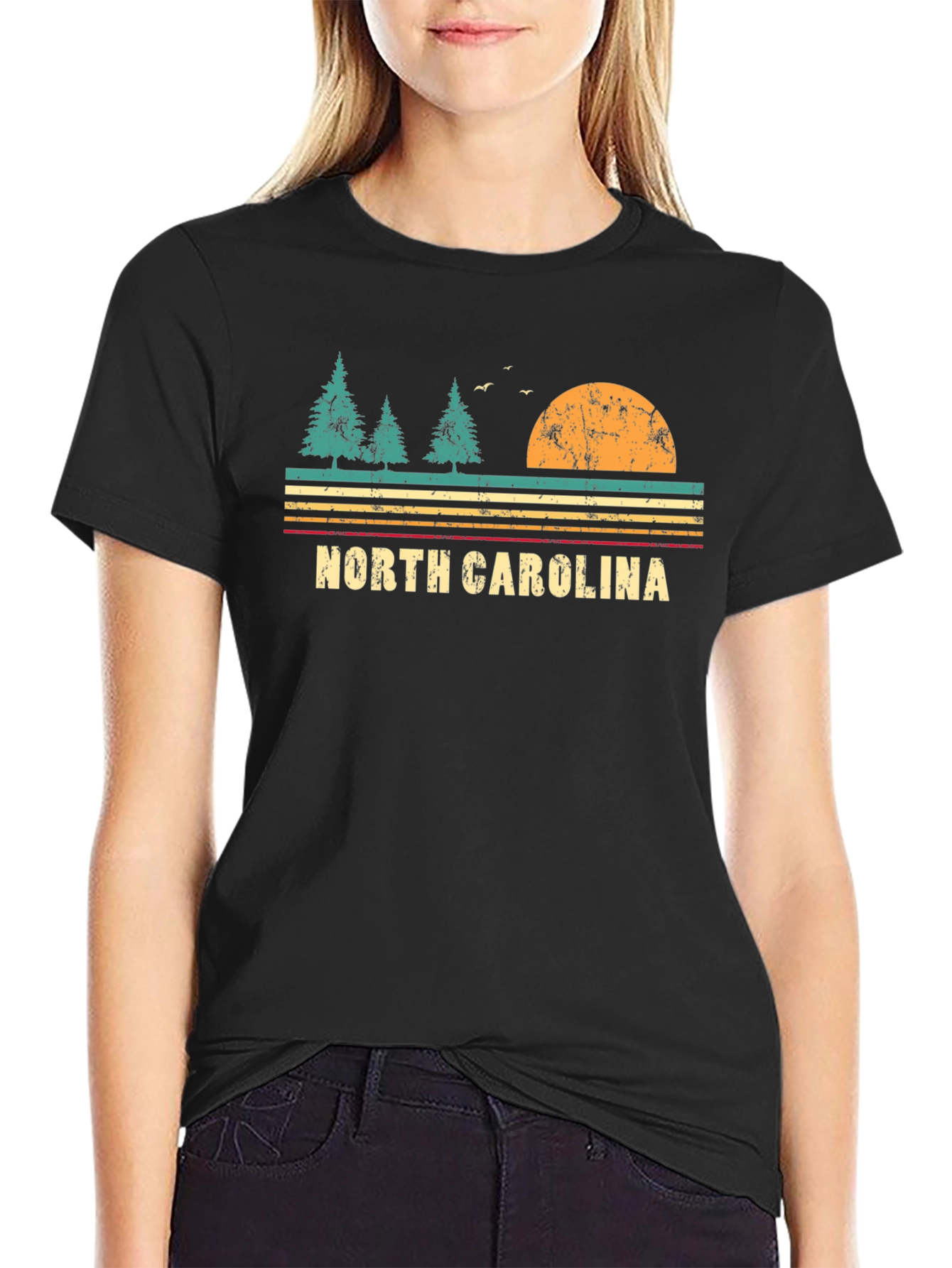 North Carolina Graphic Tee - Vintage Style