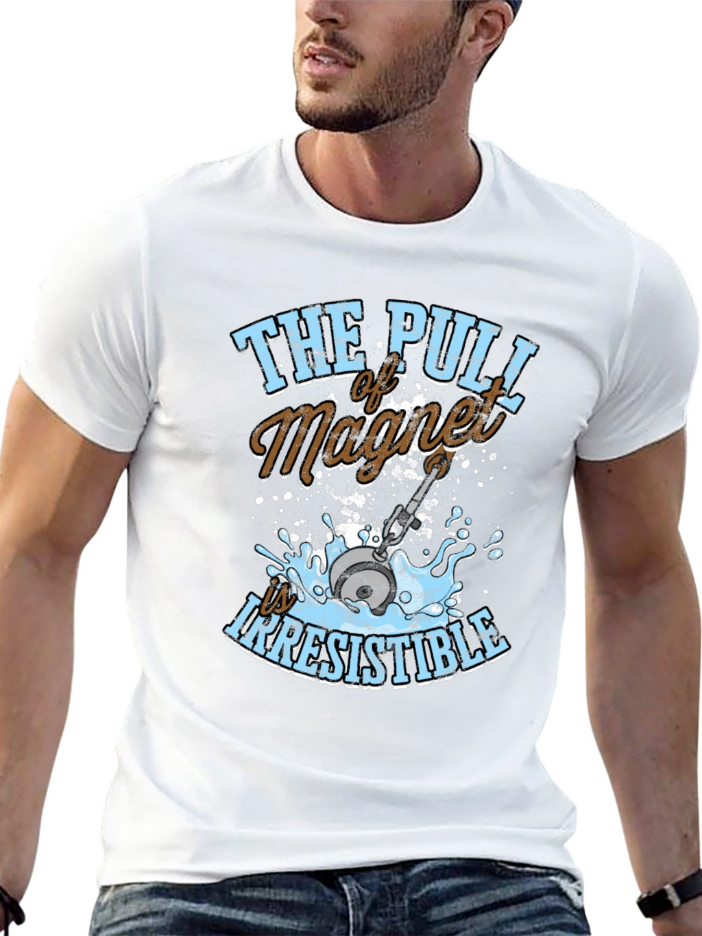 Magnet Fishing T-Shirt - Irresistible Pull Tee